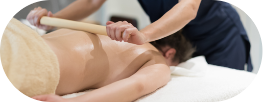 Massage aux bambous