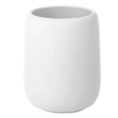 Pot blanc en céramique