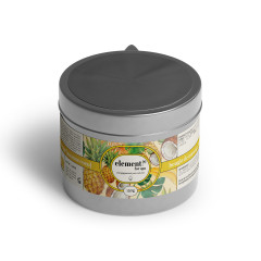 Bougie de massage ananas coco elements for spa