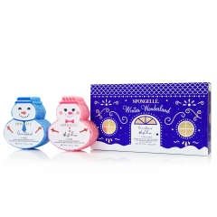 WINTER WONDERLAND - Coffret cadeau de 2 éponges infusées édition Holiday - 50g