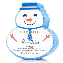 SNOW ORCHID - Éponge infusée édition Holiday - 50g 