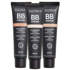 BB Cream - fond de teint, base & hydratant 30ml - 3 teintes