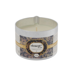 Bougie de massage fleur d'ambre elements for spa