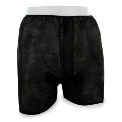 Boxers noirs homme TNT, emballage individuel papier - le pack de 50