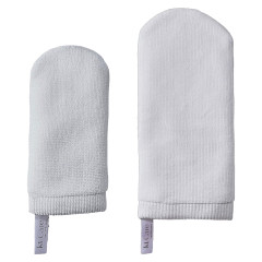 Gants démaquillant, nettoyant & exfoliant 