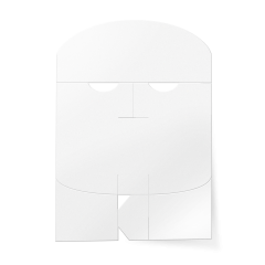 Masque visage prédécoupé au collagène