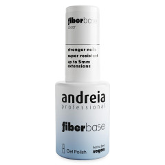 Base de vernis semi-permanent avec fibres