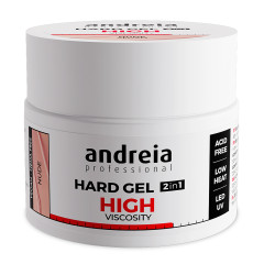 hard gel, gel de base et construction andreia professional