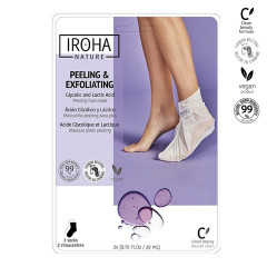 Chaussettes masque "peeling & exfoliation"