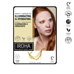 Masque tissu illuminateur Iroha nature