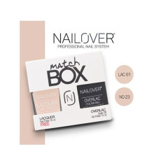 Duo vernis semi-permanent et vernis MATCHBOX LAC61 + ND23                                                        