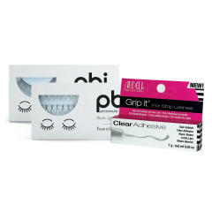 faux cils avec colle