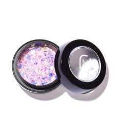 Mirror Flakes pink - pigments pour le nail art à effet miroir