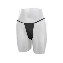 String noir individuel - pack de 100