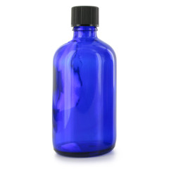 Flacon aromathérapie verre bleu 100ml