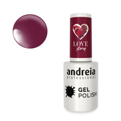 Vernis semi-permanent rouge vin