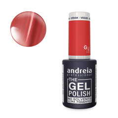 Vernis semi-permanent vegan corail 