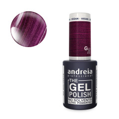 Vernis semi-permanent vegan violet métallique