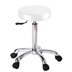 Tabouret classique - blanc 