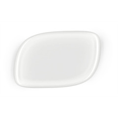 Eponge silicone blanche 6.5x4cm PBI