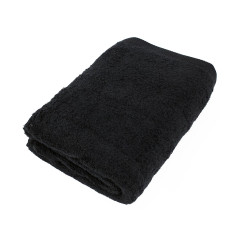 serviette de bain noire
