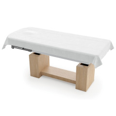 Draps de protection pour table de massage