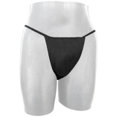 Slips noirs femme TNT, emballage individuel