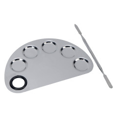 palette maquillage en inox