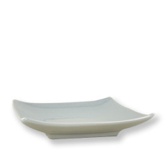 Porte-éponge en porcelaine blanche XPM125