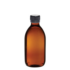 flacon en verre avec bouchon