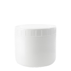Pot blanc 500ml avec opercule