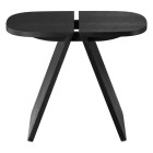 Table en bois de chêne 55x30xh45cm - 2 couleurs au choix