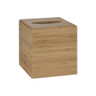 Boîte à mouchoirs carré en bambou 