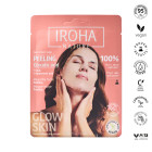 Masque visage tissu peeling à l'acide glycolique et à la CICA