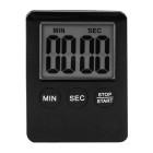Horloge de poche digitale noire