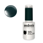 Vernis semi-permanent vert scintillant