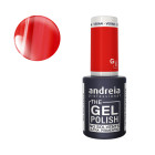 Vernis semi-permanent vegan rouge orange