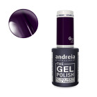 Vernis semi-permanent vegan violet foncé