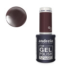 Vernis semi-permanent vegan marron 