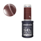Vernis semi-permanent vegan marron métallique