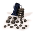 Set de 20 pierres de Basalte