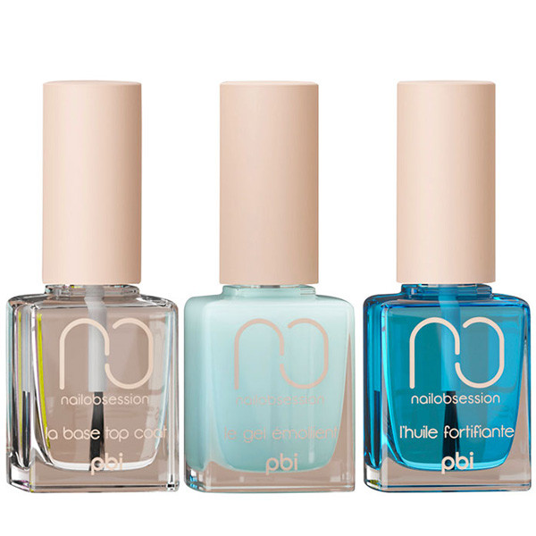 Kit soins - 3 vernis soins - NO Nail Obsession, Probeautic Institut, Produit esthétique professionnel pour institut