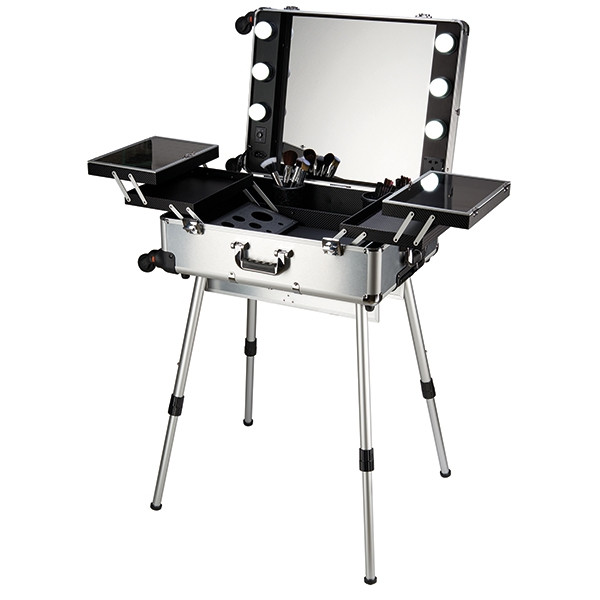 Make-up station aluminium - pliante, Probeautic Institut, Produit  esthétique professionnel pour institut