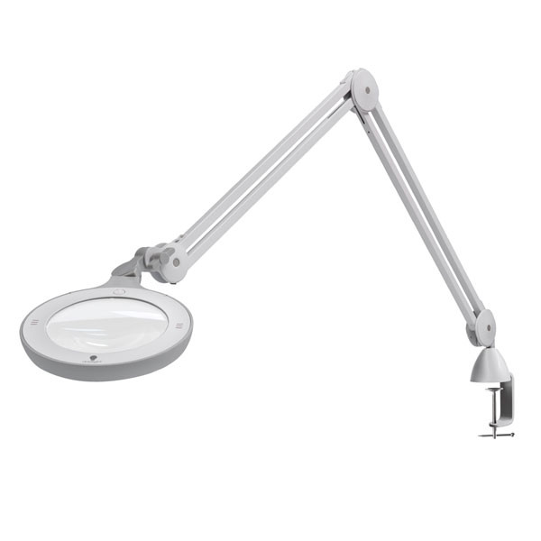 Lampe loupe sur étau, 5 dioptries, Probeautic Institut