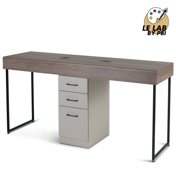 Bella II - table de manucure - poste double