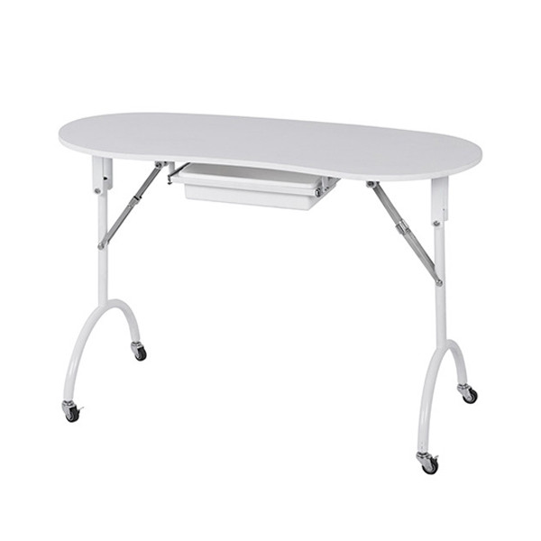 Table manucure pliante - forme haricot, Probeautic Institut, Produit  esthétique professionnel pour institut